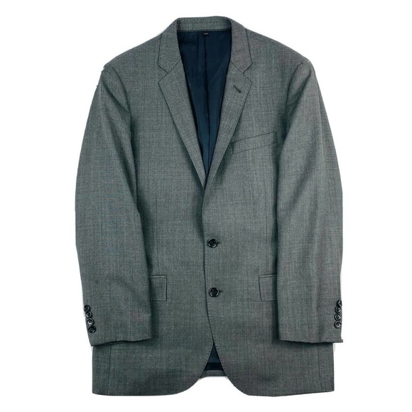 J Crew Ludlow Tollegno 1900 Gray Wool Mens Blazer Size 40R